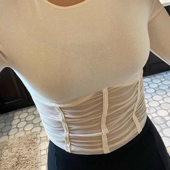 Beige Active Top - Picture 7 of 10